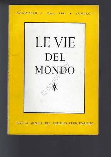 Rivista vie del mondo - del,