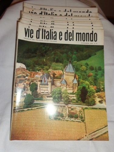 Vie italia del mondo - vie, d'italia